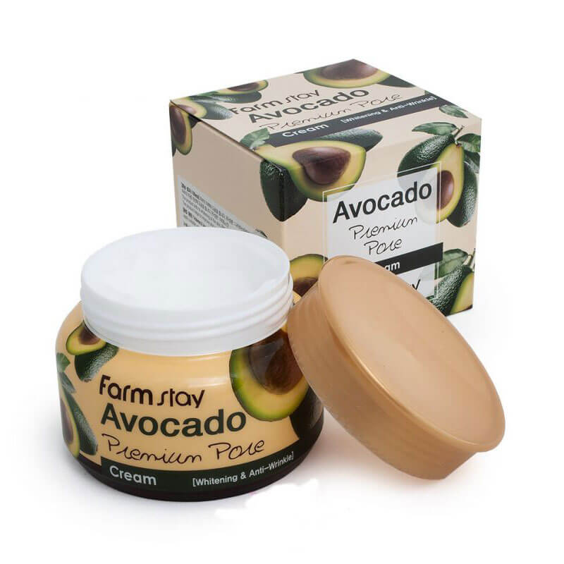 Осветляющий лифтинг-крем с экстрактом авокадо FarmStay Avocado Premium Pore Cream